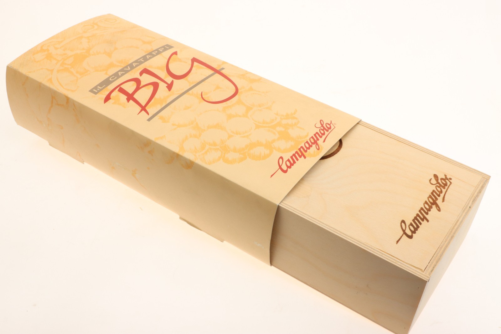 Campagnolo Big Corkscrew Satin Silver w/Box IL CAVATAPPI Wine Opener 12" NEW