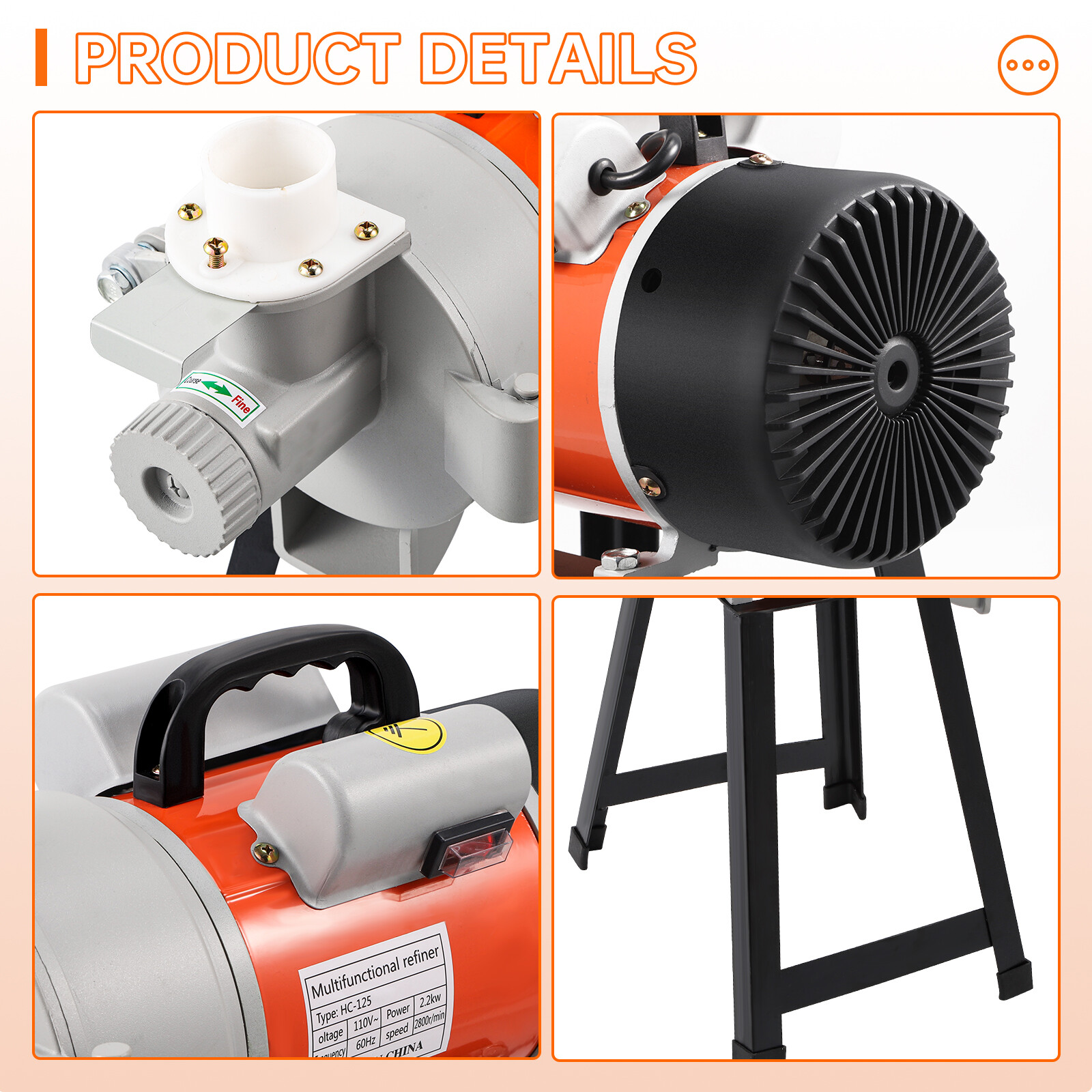 1500W Wet Electric Peanut Butter Machine Grinder Household Nut Maker Grinding