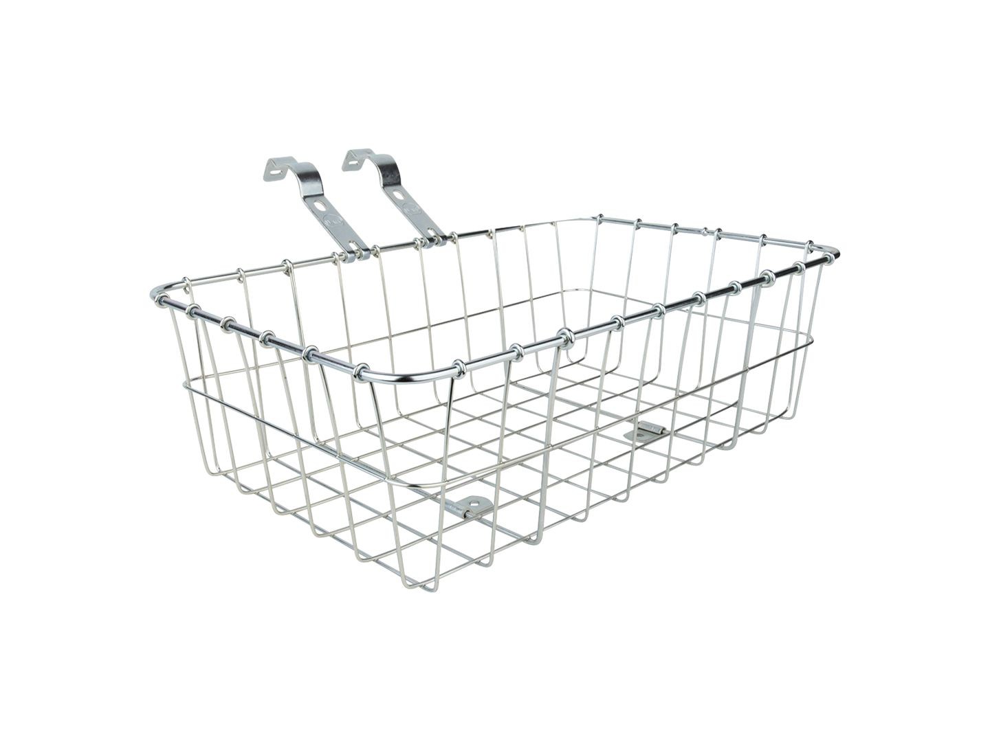 Wald 1372 Front Basket 15in (l) x 10in (w) x 4.75in (h) Chrome