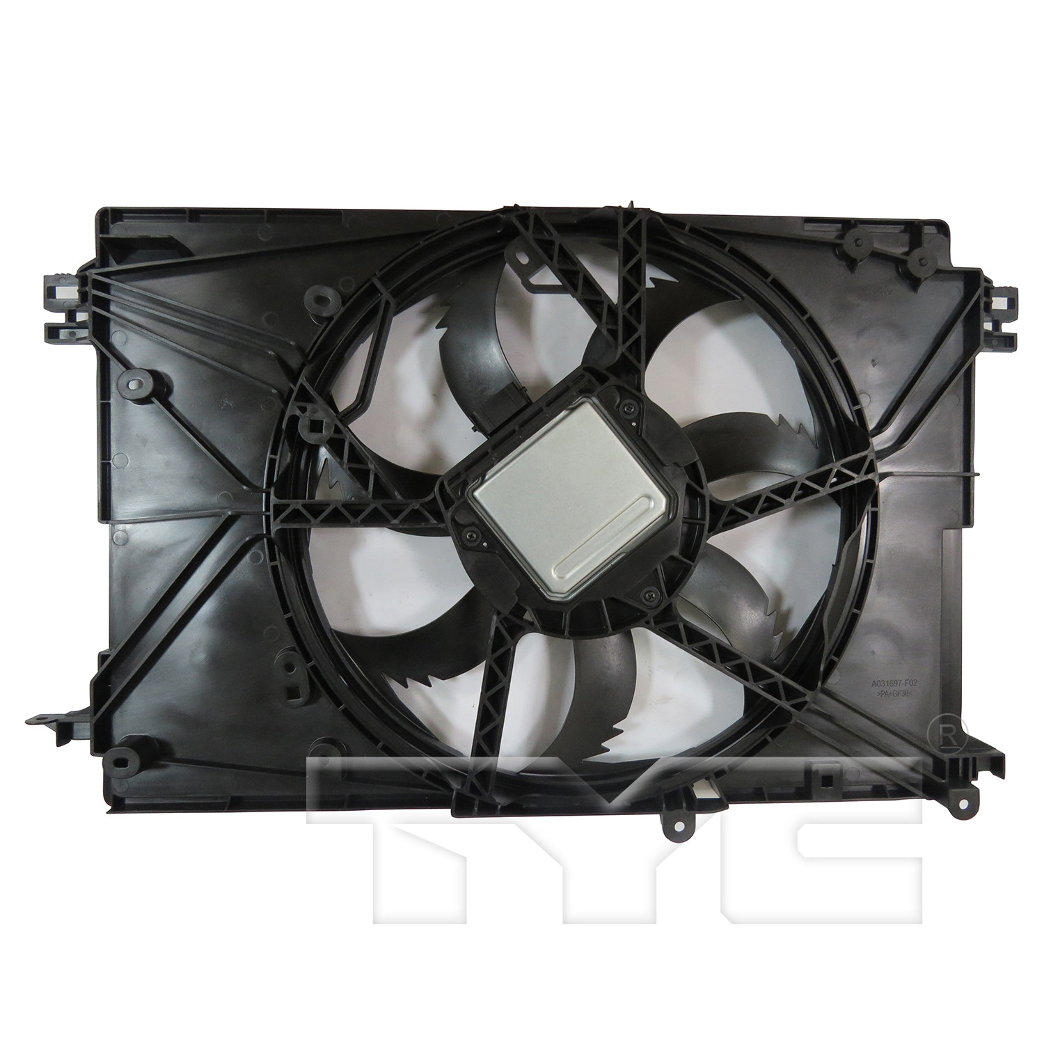 Dual Radiator & Condenser Cooling Fan for 19-19 Toyota RAV4 Hybrid