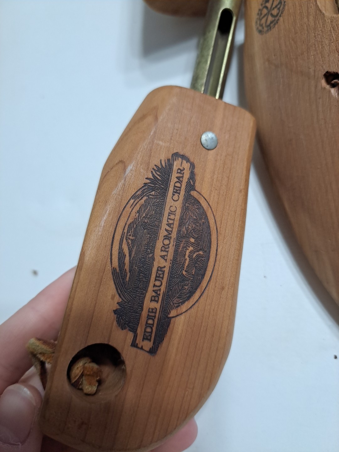 Lot Of 4 Eddie Bauer Aromatic Cedar Shoe Keepers Rochester Shoe Tree Co. Size M