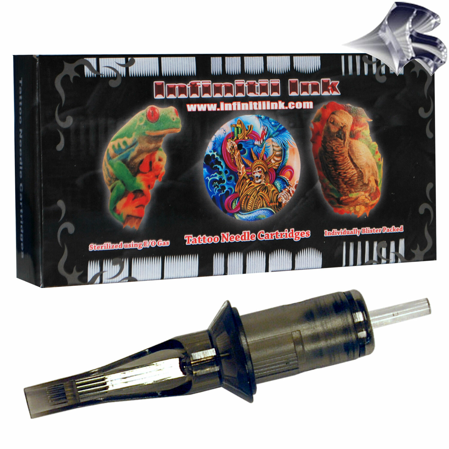 Tattoo Cartridge Needles Magnum Box of 20 Membrane Mechanism  -Your Pick