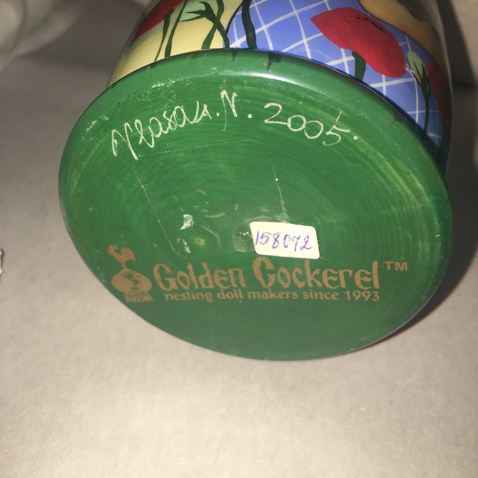 Wizard of Oz Golden Cockerel Collection Russian Nestling Dolls Signed by Artist