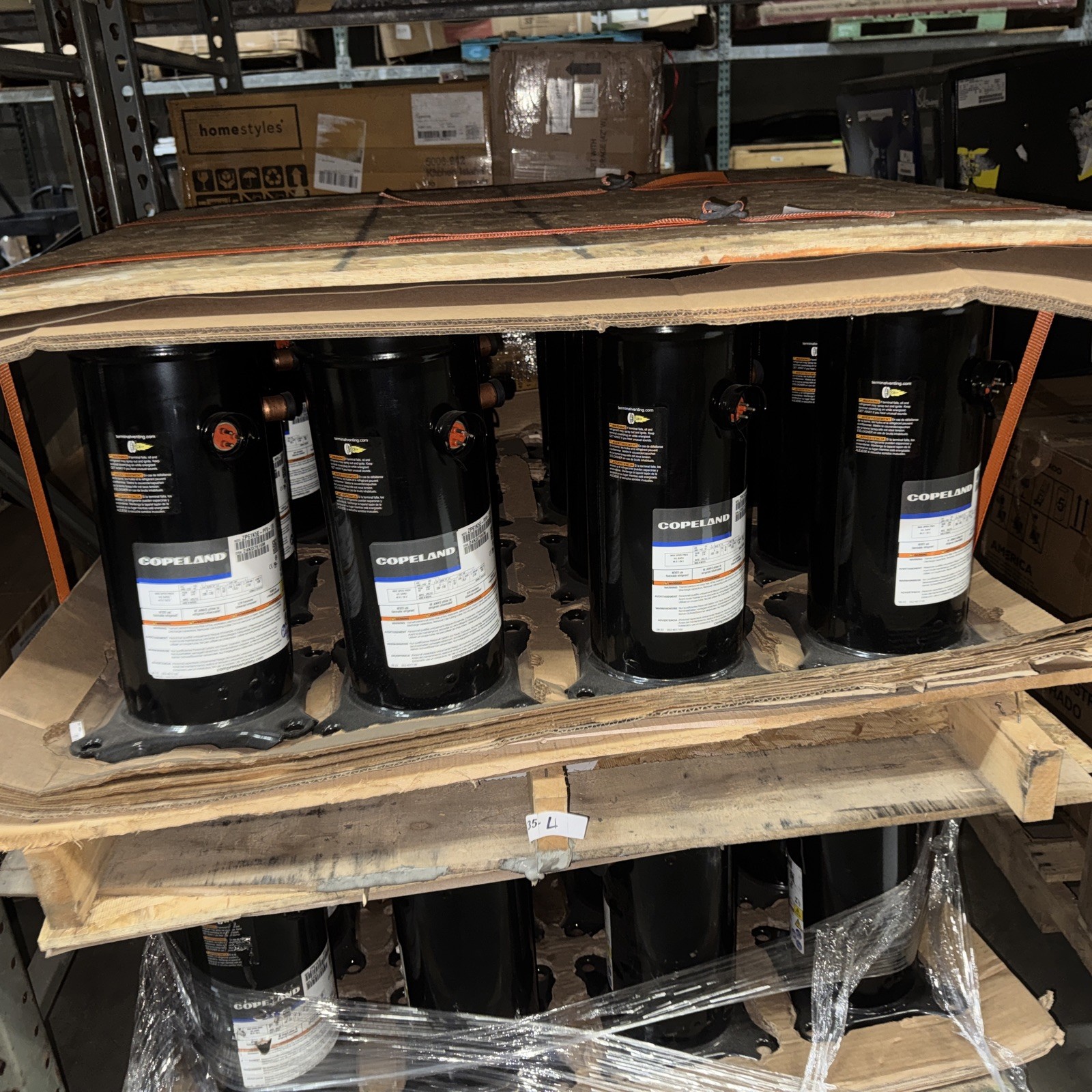 Copeland ZP61K5E-PFV-130 5 Ton A/C Scroll Compressor 230 Volt 1PH