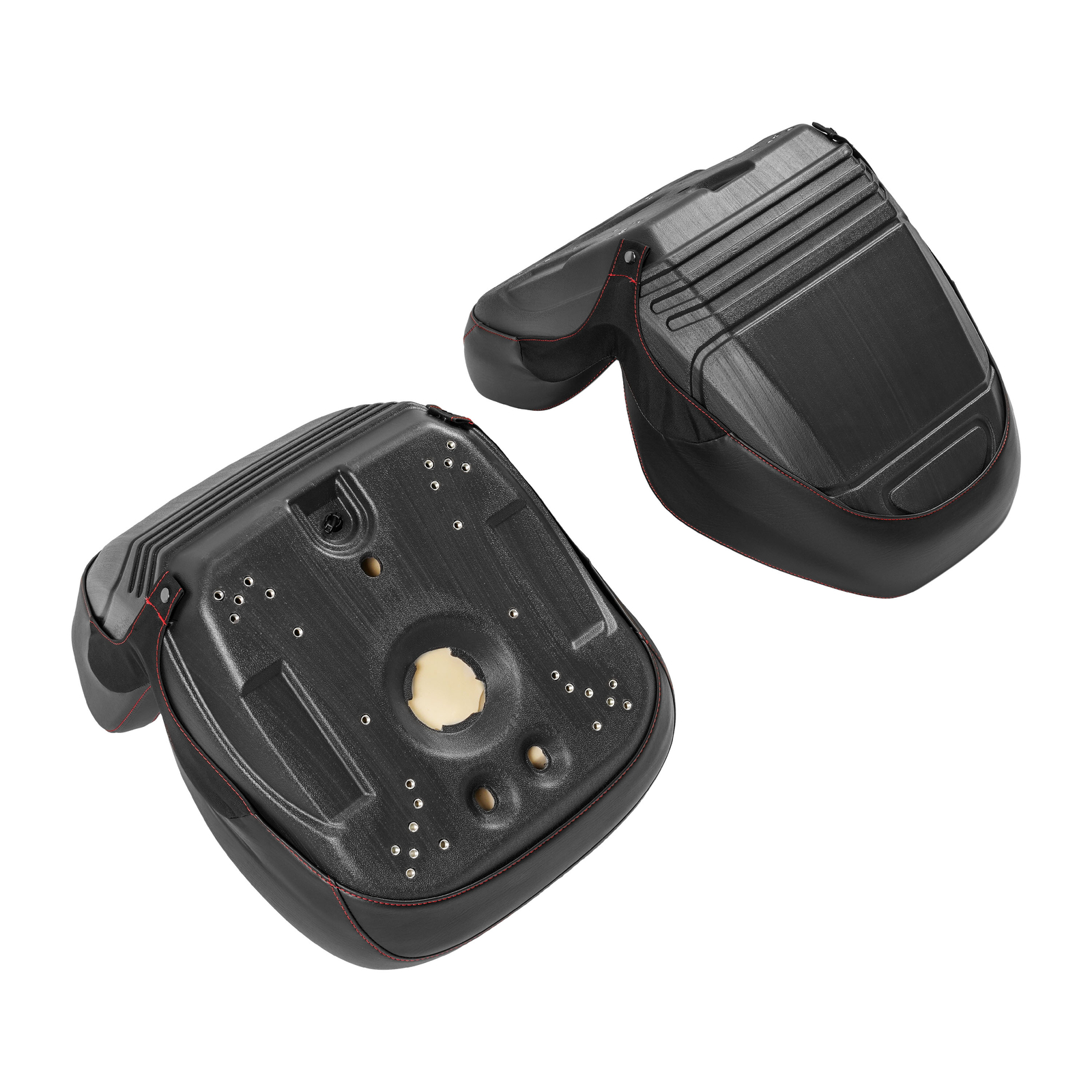 For Yamaha Rhino 450 660 700 Black Sewn Bucket Seats #5UG-F4710-00-00 (2 Seats)