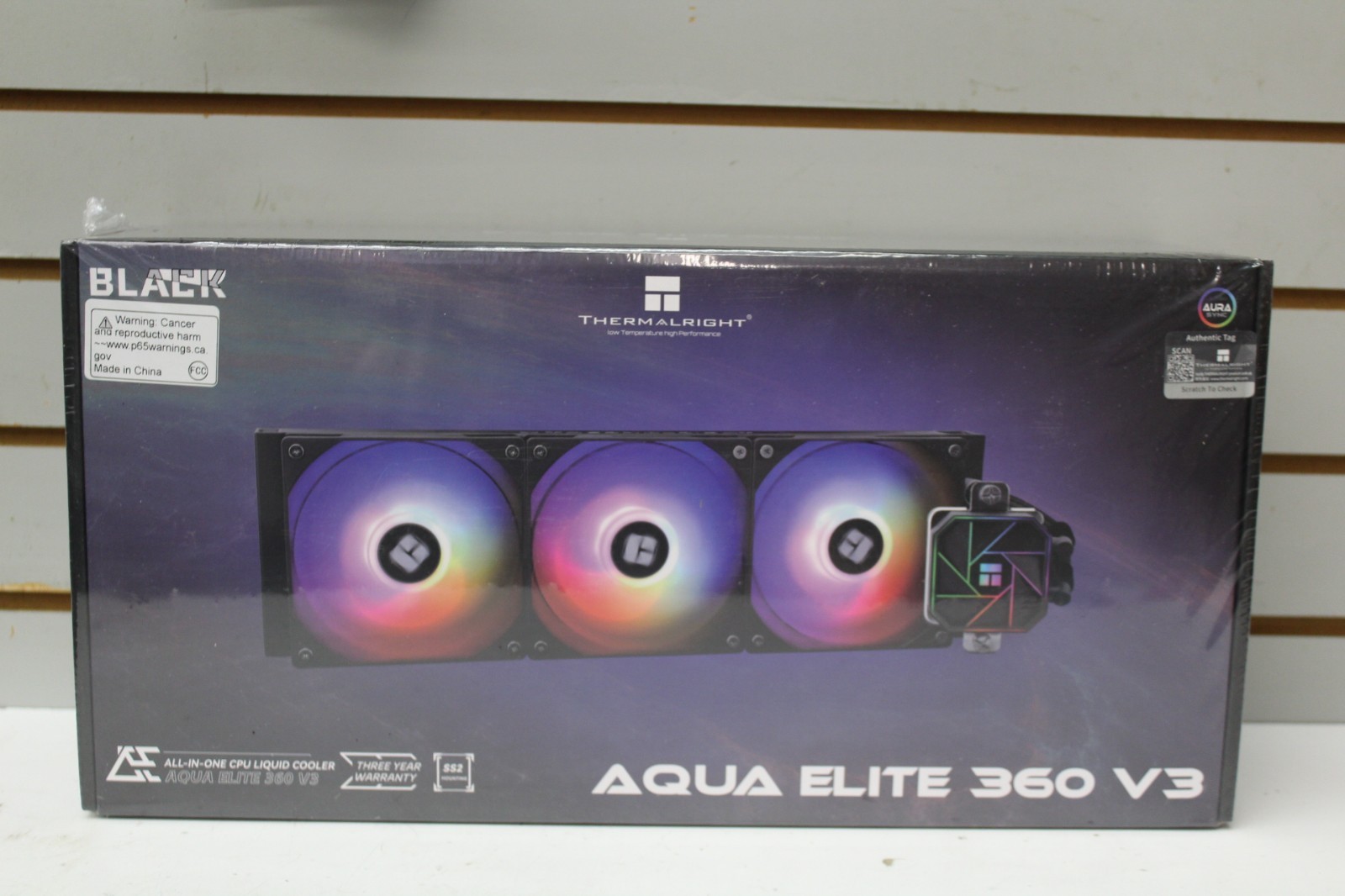 Thermalright Aqua Elite 360 V3 AIO CPU Cooler 360mm ARGB PWM Fans FREE SHIPPING