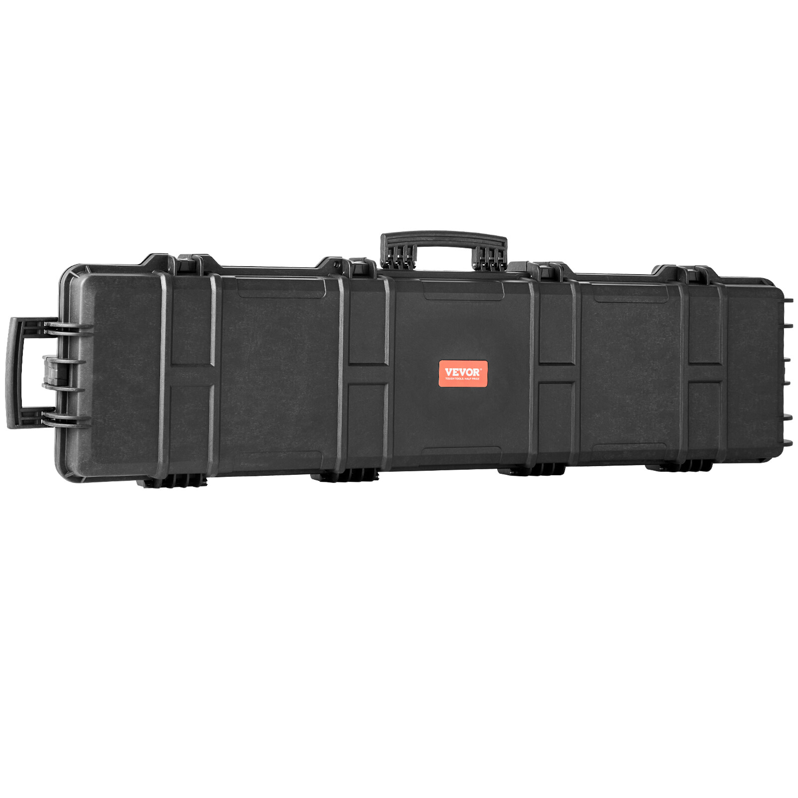VEVOR Rifle Case Rifle Hard Case 50 inch with 3 Layers Fully-protective Foams