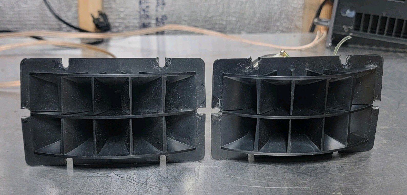 2 Calrad Multicellular Horn Tweeters 30w 20-259, 20-270 Multicell 10 Cell Driver