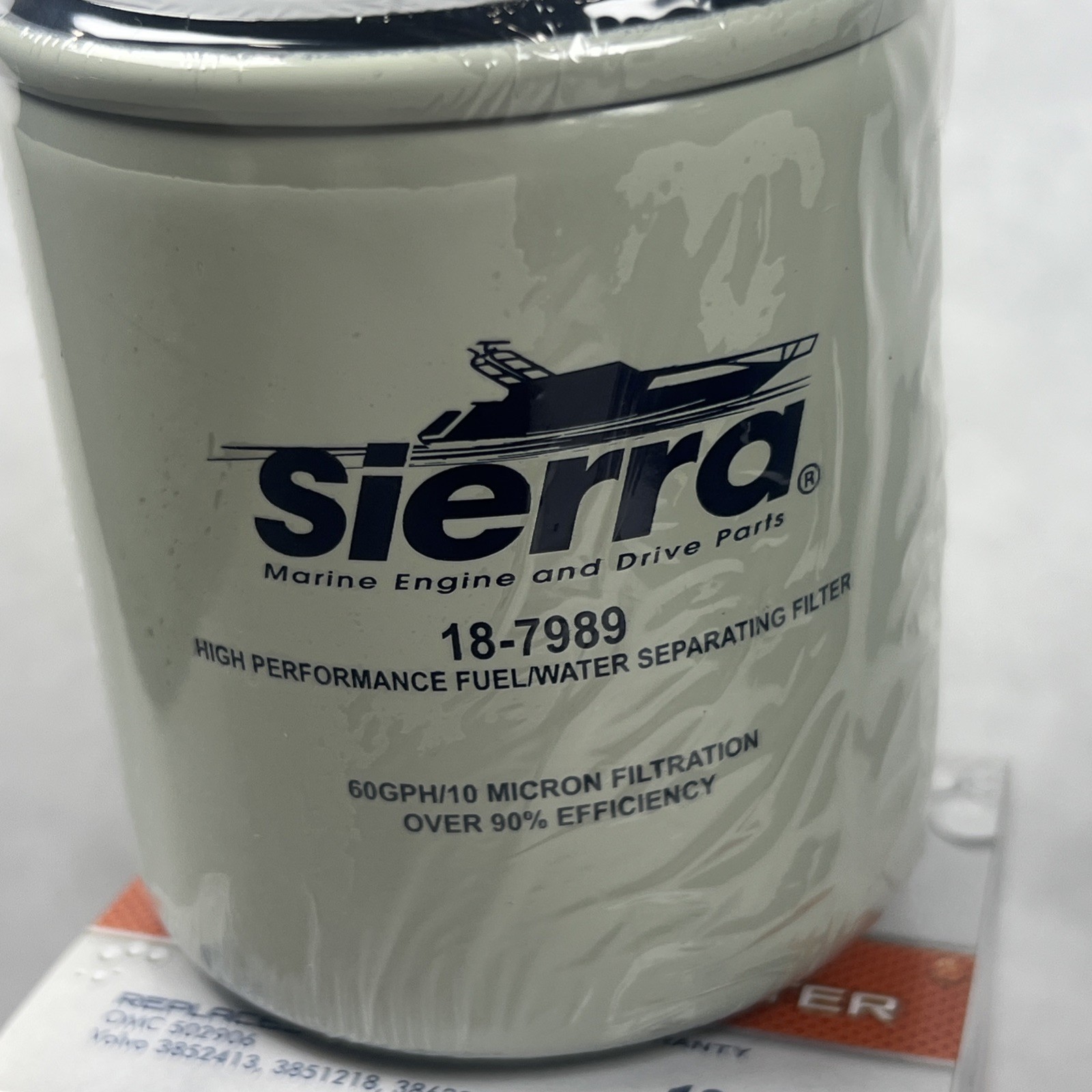 Sierra International 18-7989 Fuel Water Separator Filter. New Sealed.