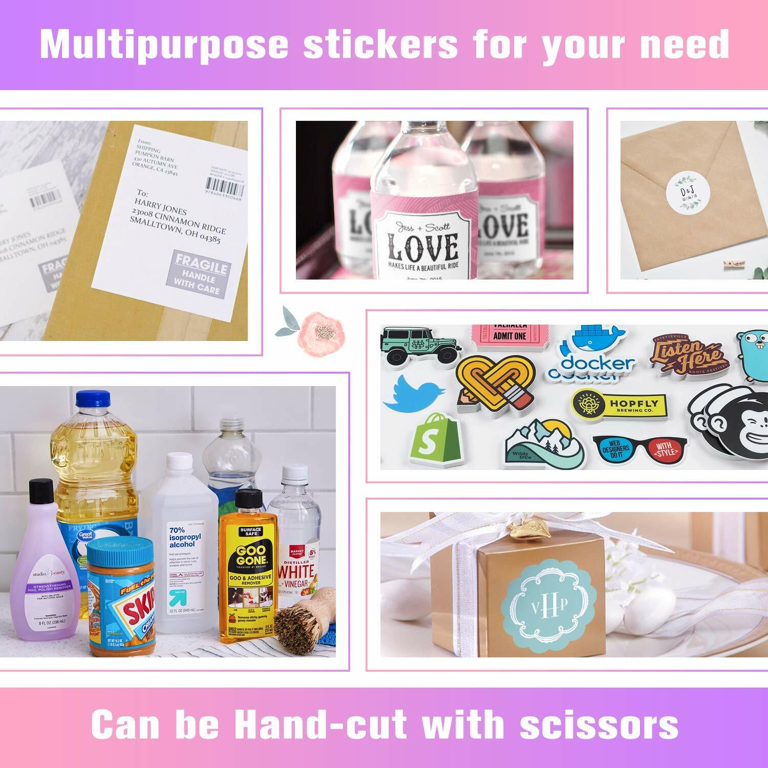 200 Bulk Koala Printable Vinyl Sticker Paper Glossy Waterproof for Inkjet Cutter