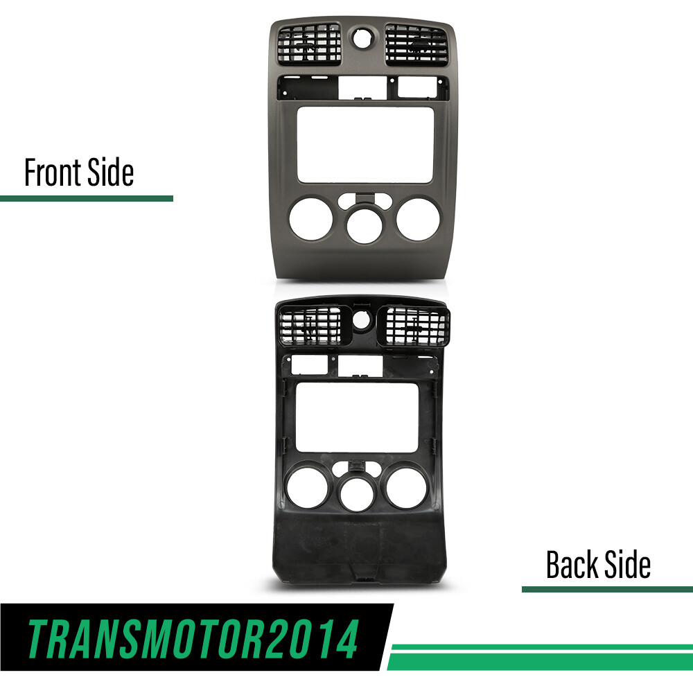 Fit For 2004-2012 Chevy Colorado GMC Canyon Center Dash Radio Vent Bezel Gray