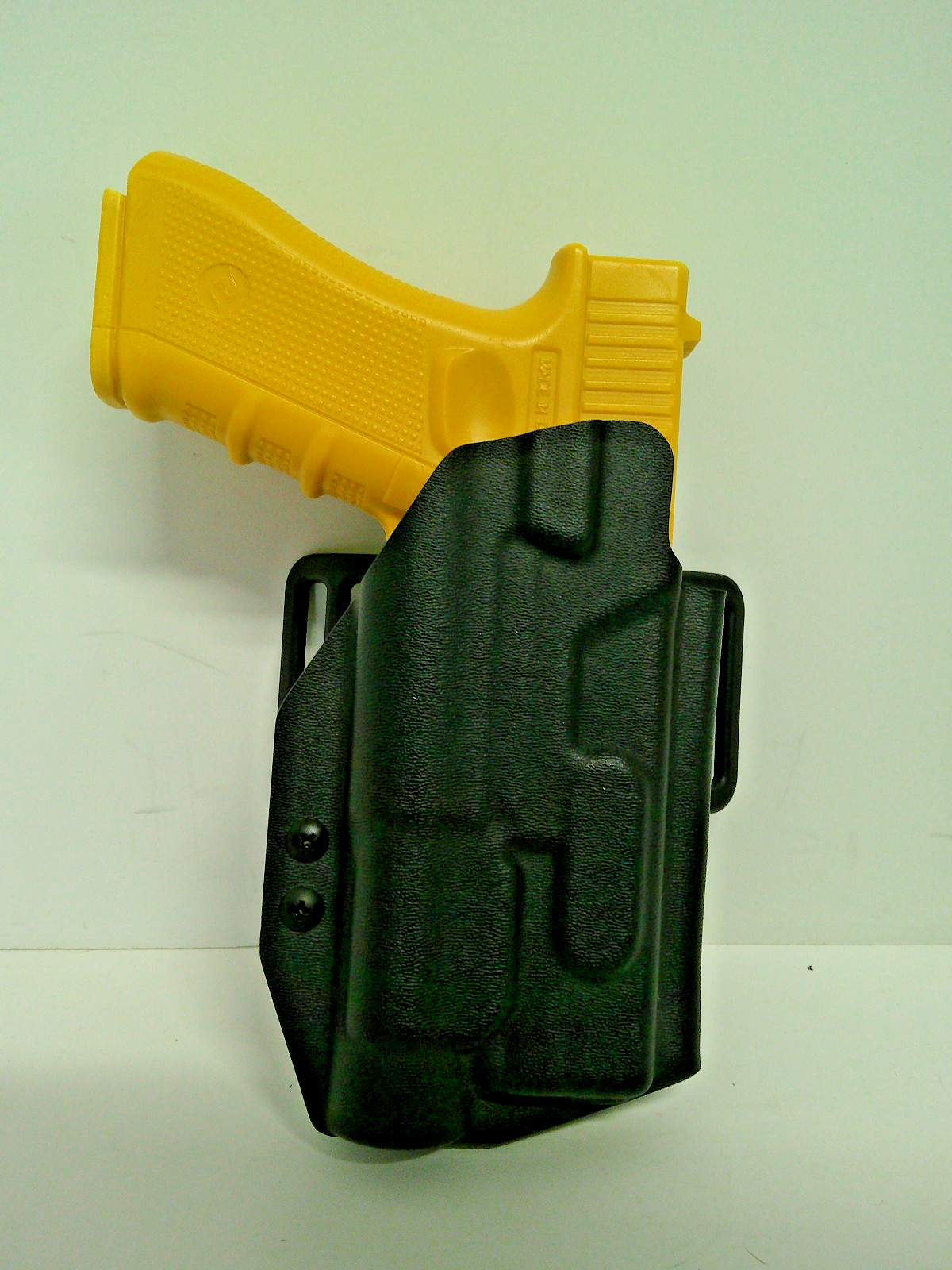 NEW 9" Polypropylene YELLOW Full Size Glock Replica Practice Training Pistol