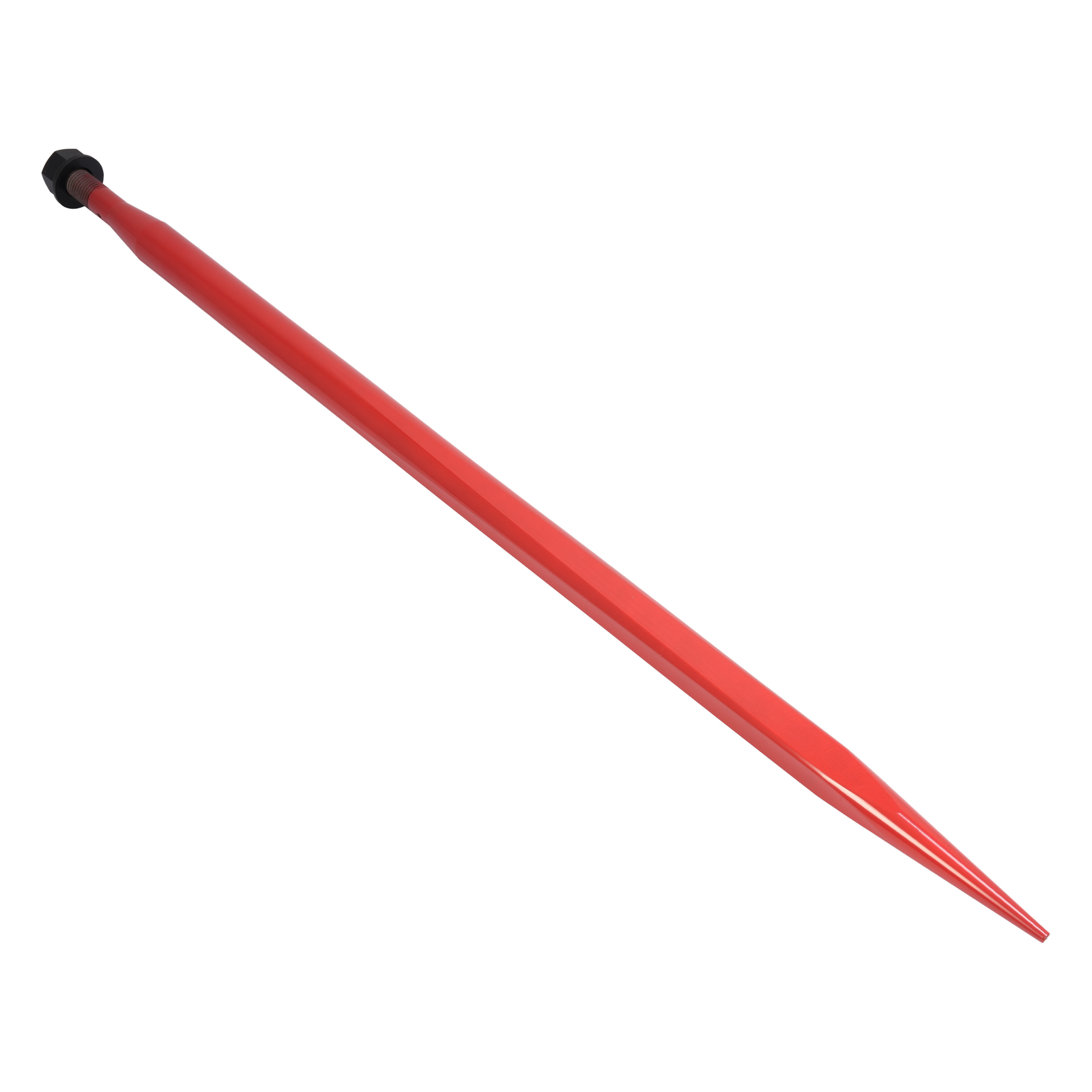 Hay Bale Spear Quick Attach Square W/Stabilizers Sleeves Spike Fork For Tractors