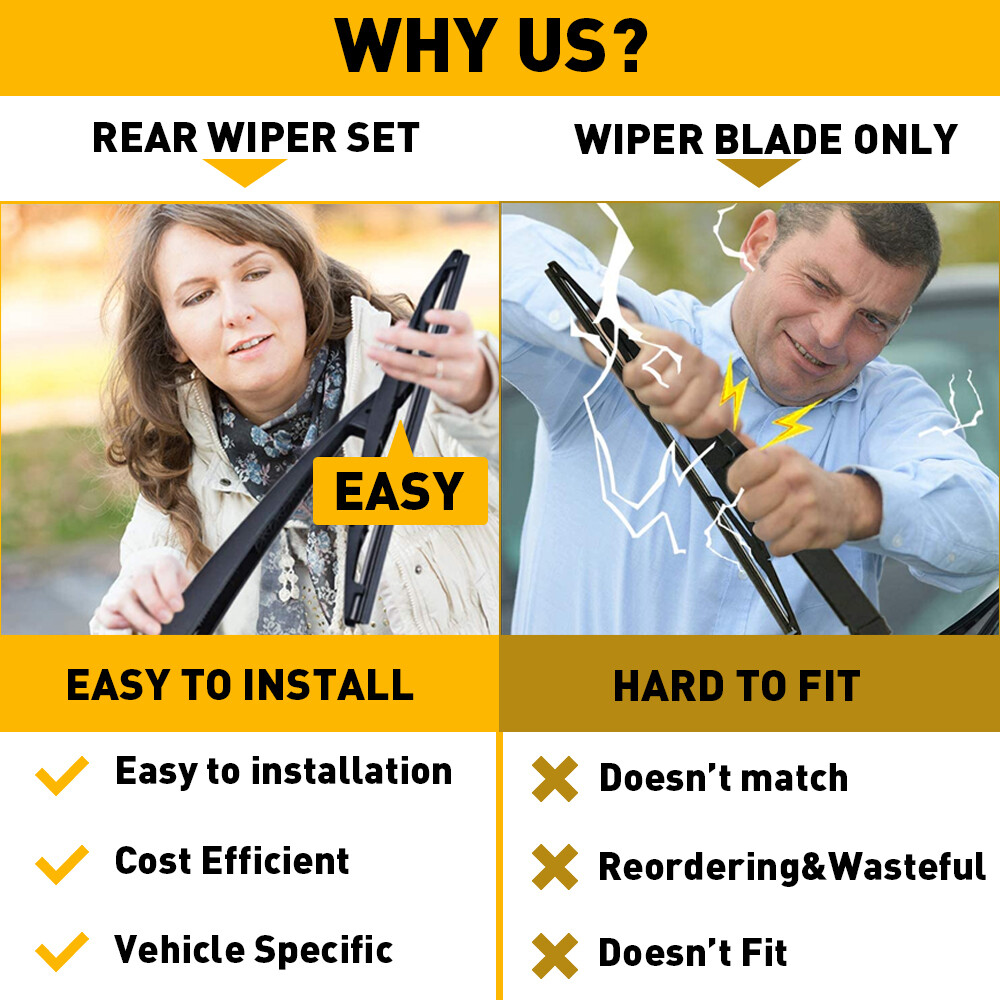 For 2003-2009 Toyota 4Runner Rear Windshield Wiper Arm & Blade 85242-35020