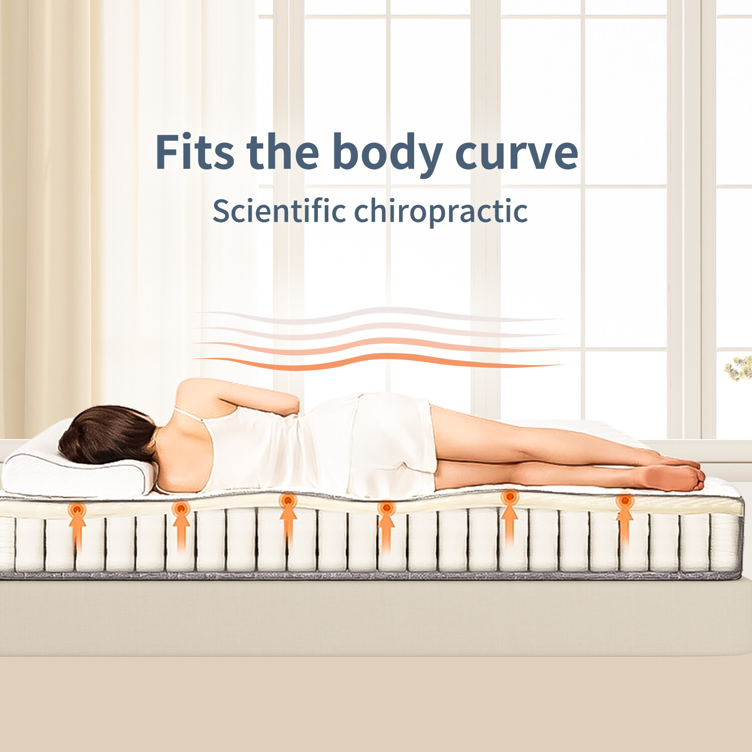 10/12/14 Inch Gel Memory Foam Hybrid Twin Full Queen King Mattress In a Box