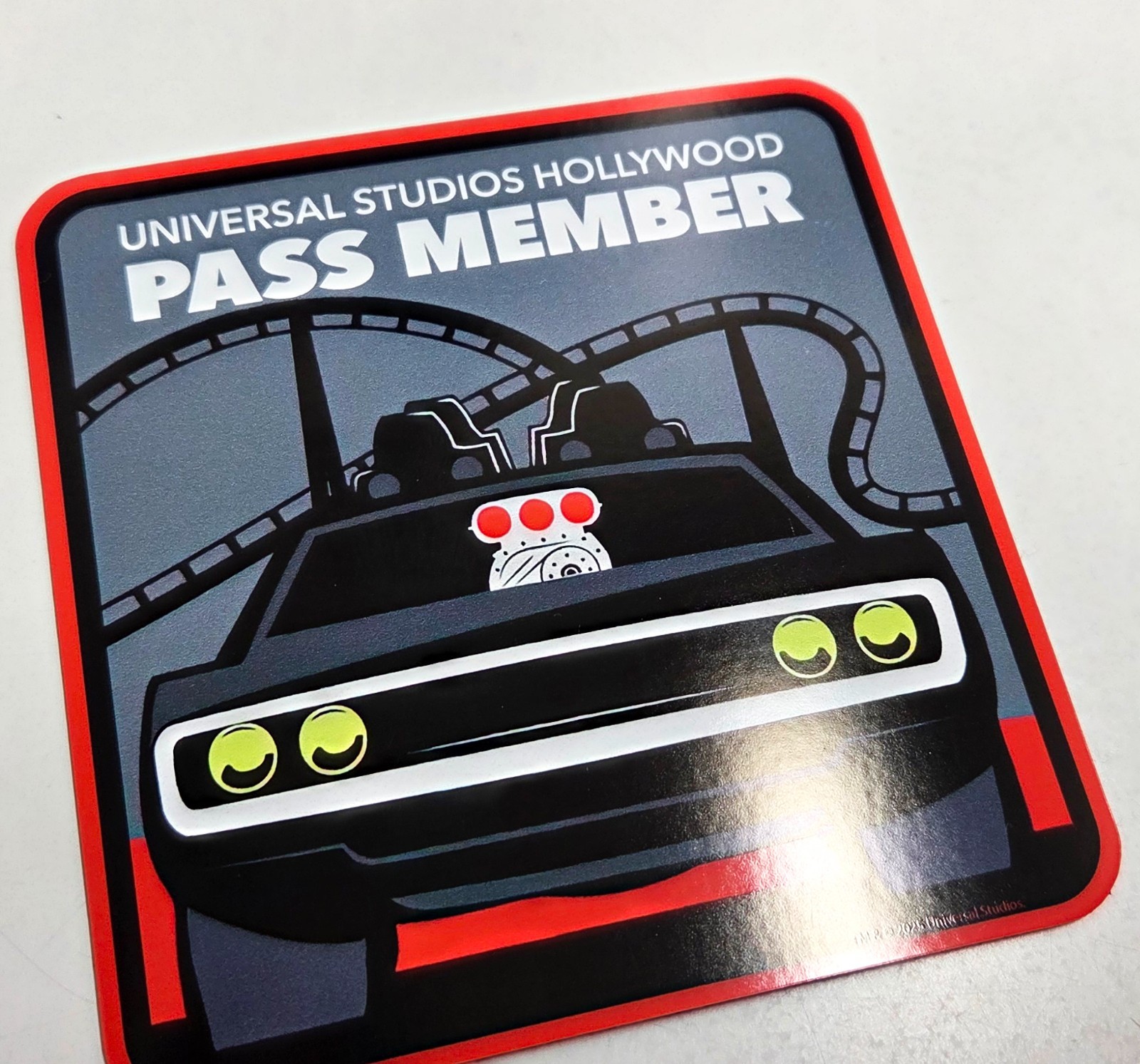 Universal Studios Hollywood Pass Member Magnet Fast & Furious Drift (Aftermarket