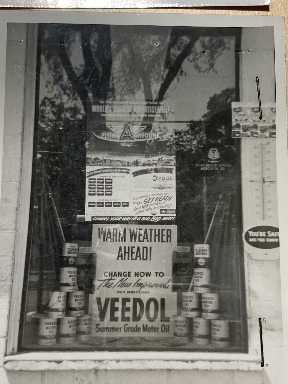 1940’s TYDOL Oil Airship Scrapbook From Oil Company *RARE*