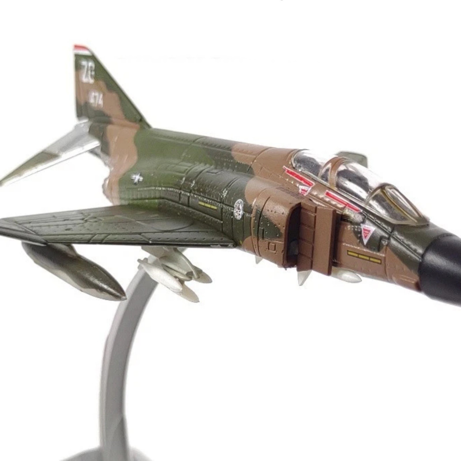 Brand New 14cm Diecast Alloy 1/144 USAF F-4 Phantom II Fighter Model Toy Gift