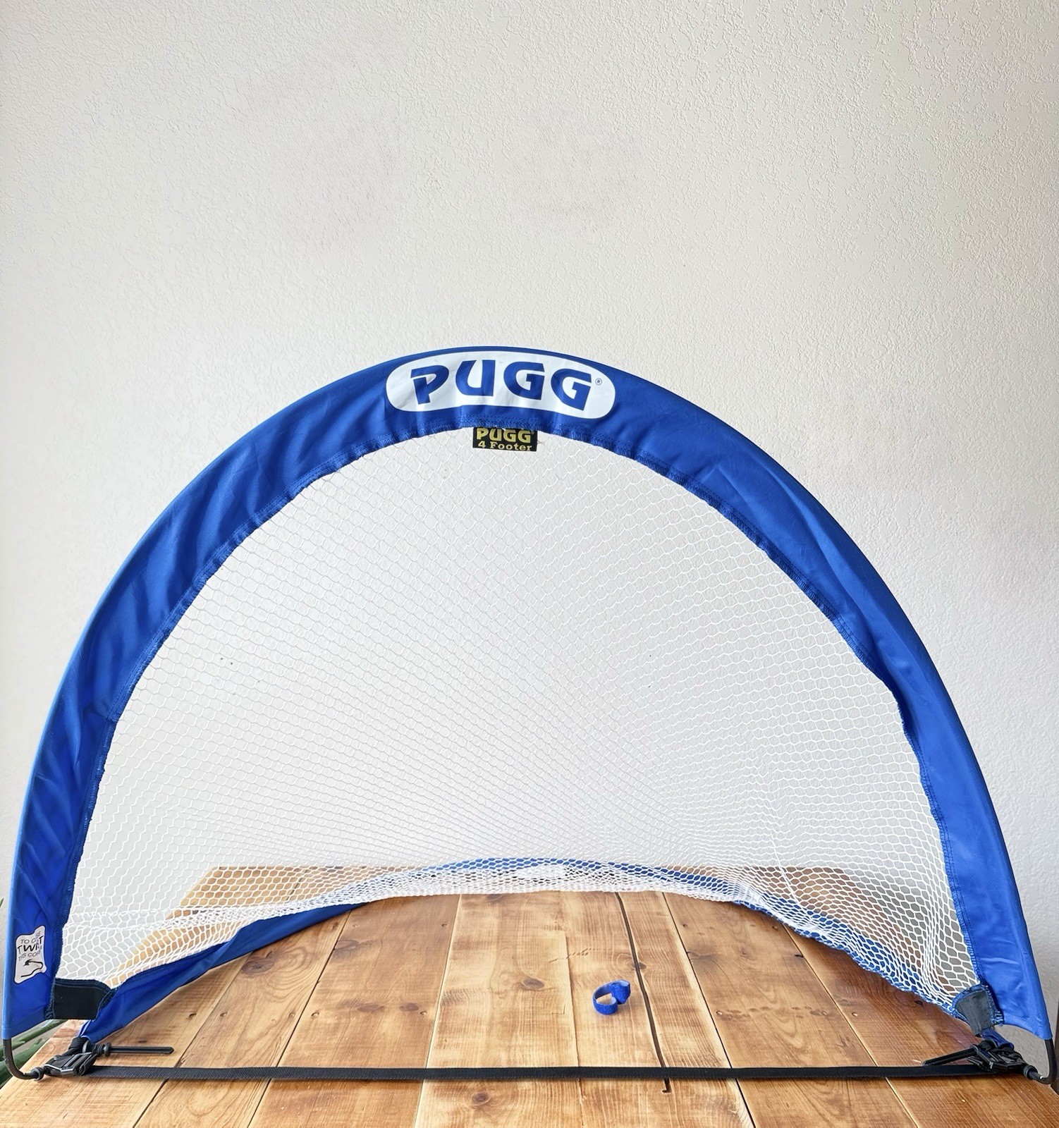 Pugg The Original Soccer 4 Foot Pop-Up Goal Net Portable w/ Carrying Case Strap