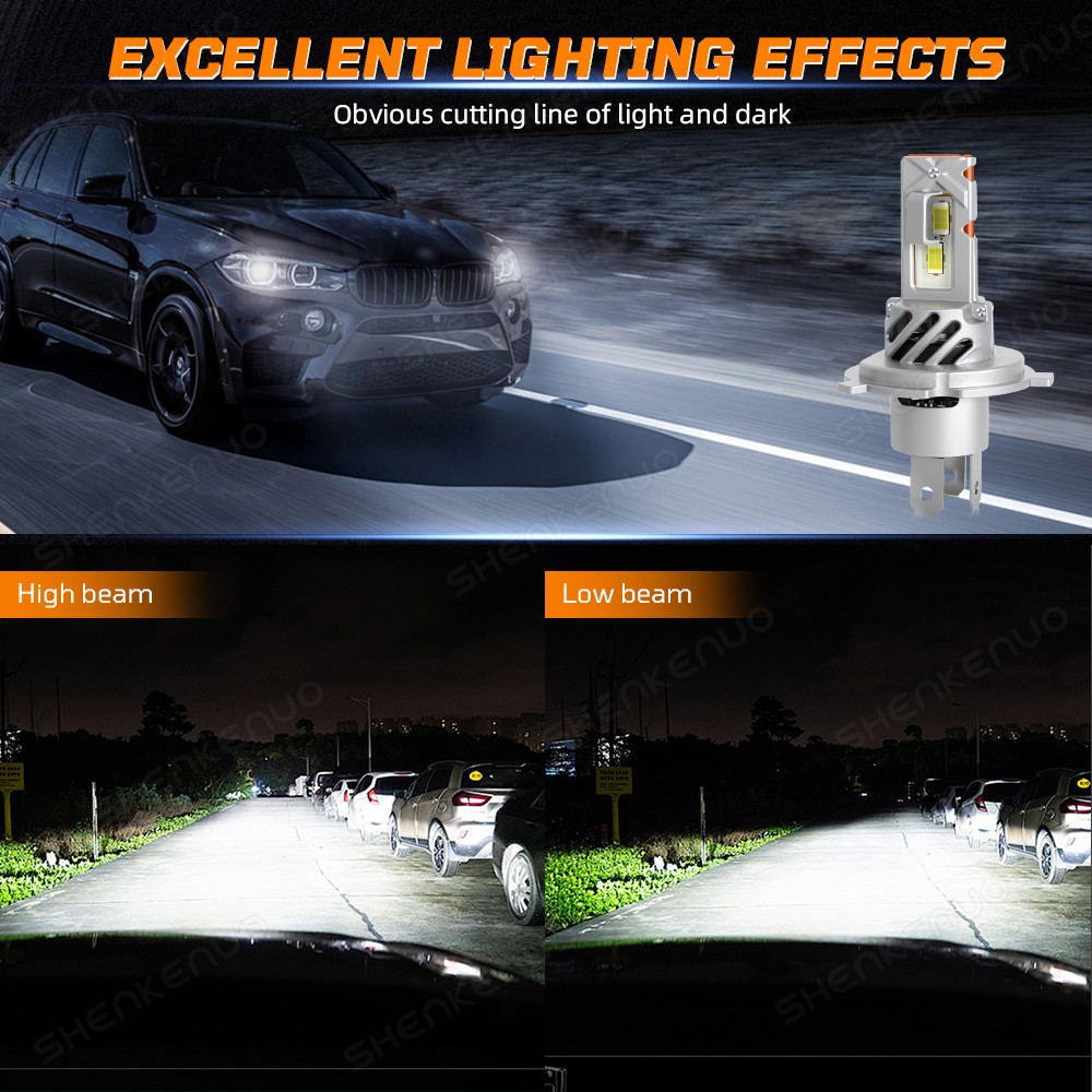 SUper Bright LED Hi/Lo Headlight Bulb for Yamaha Enticer Snowmobile 1977–1981