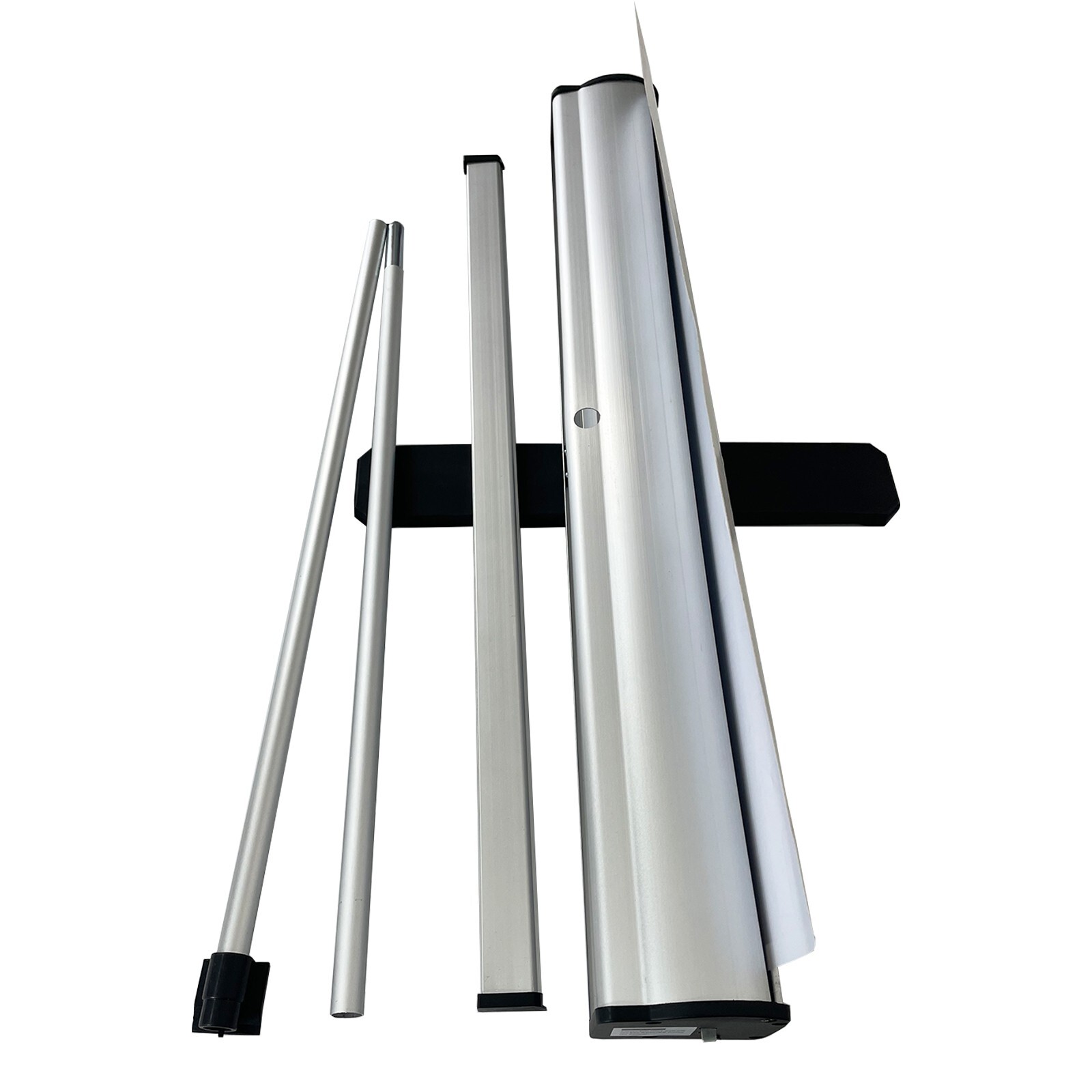 Standard Retractable Banner Stand 24"x72" Carrying padded Canvas Bag and Box