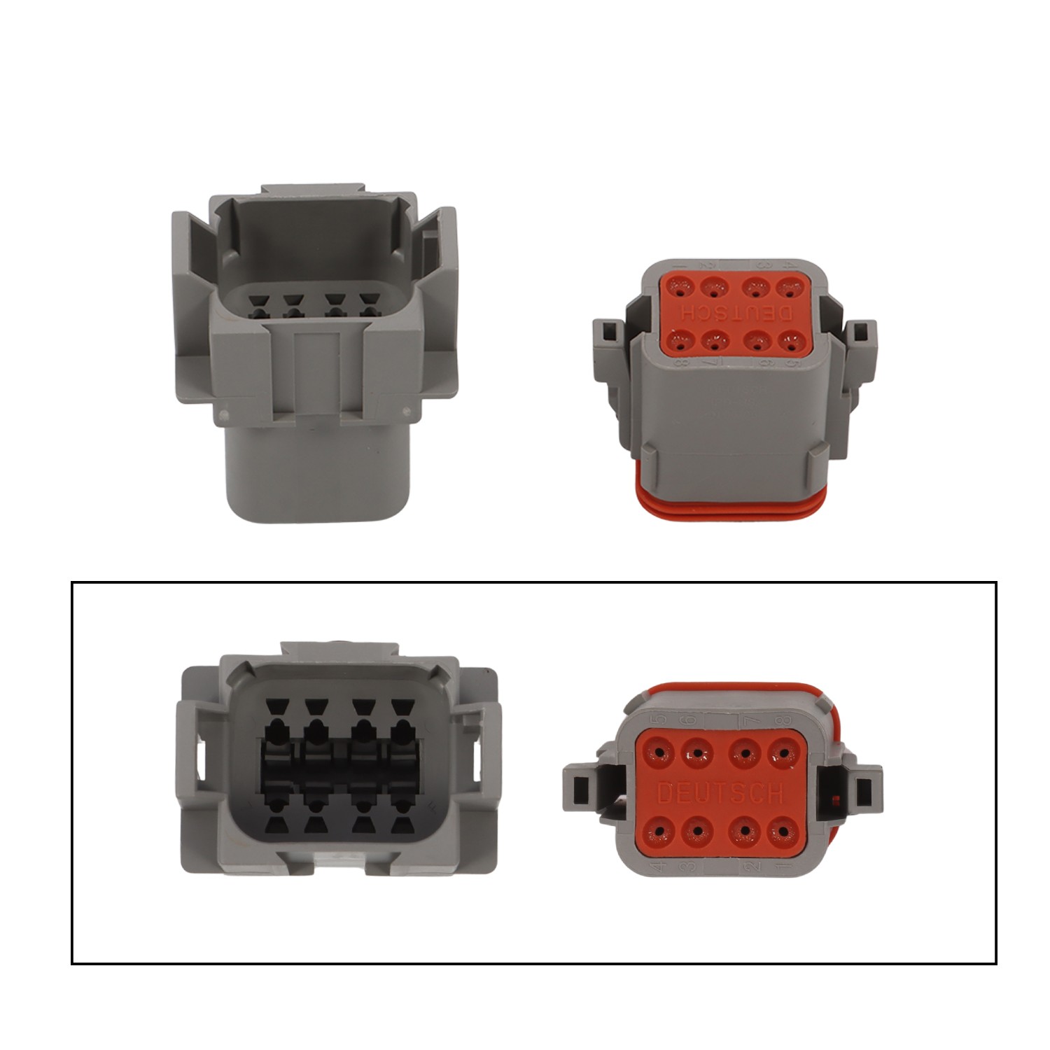 For Deutsch Connector Kit Stamped Contacts For 14,16,18,20 GA.WIRE 1650PCS