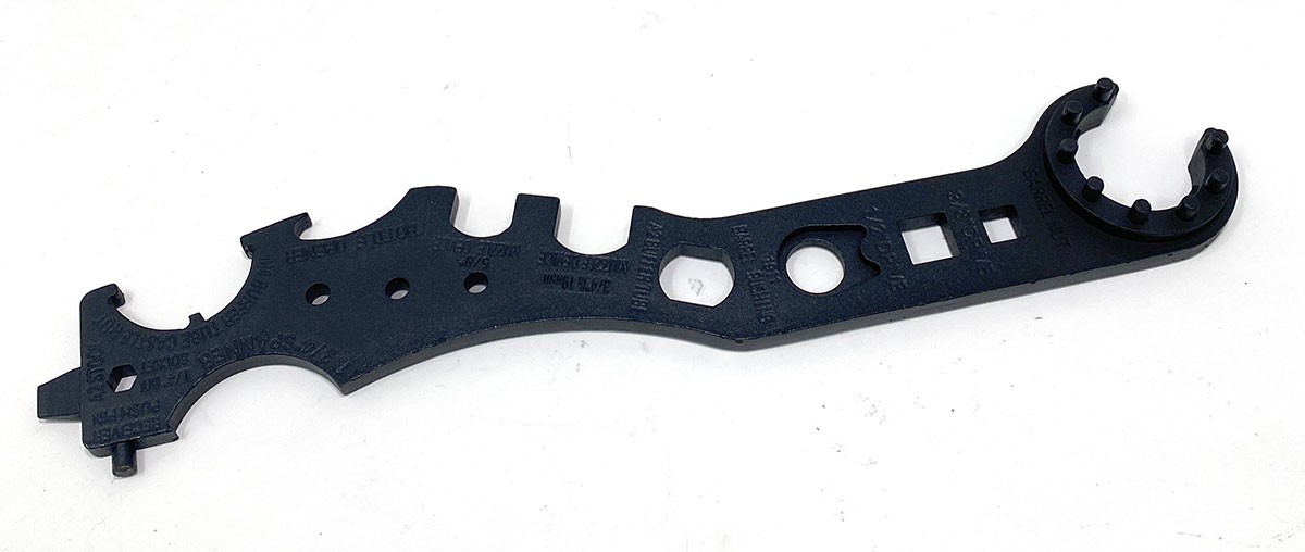 1 pc Heavy Duty Steel Wrench Multi Hand Tools Castle Nut Barrel Accessories