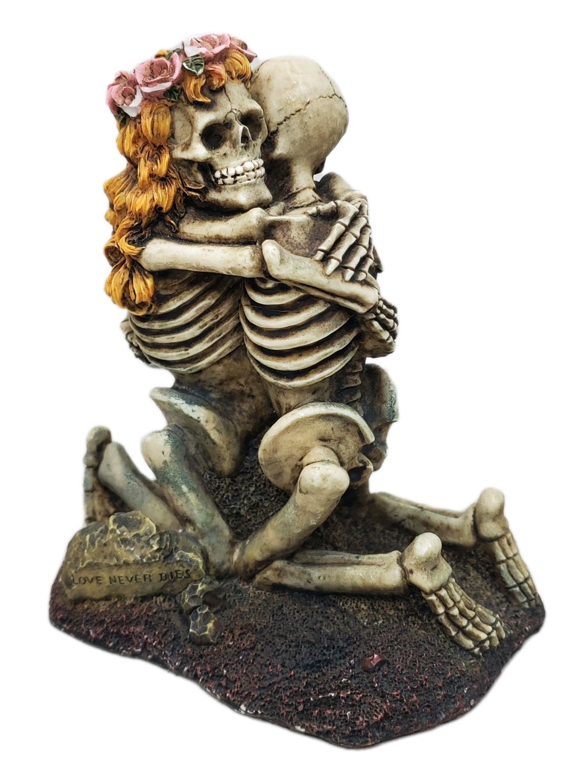Love Never Dies Skeleton Couple Figurine ~ Dia de los Muertos 💀 Day Of The Dead