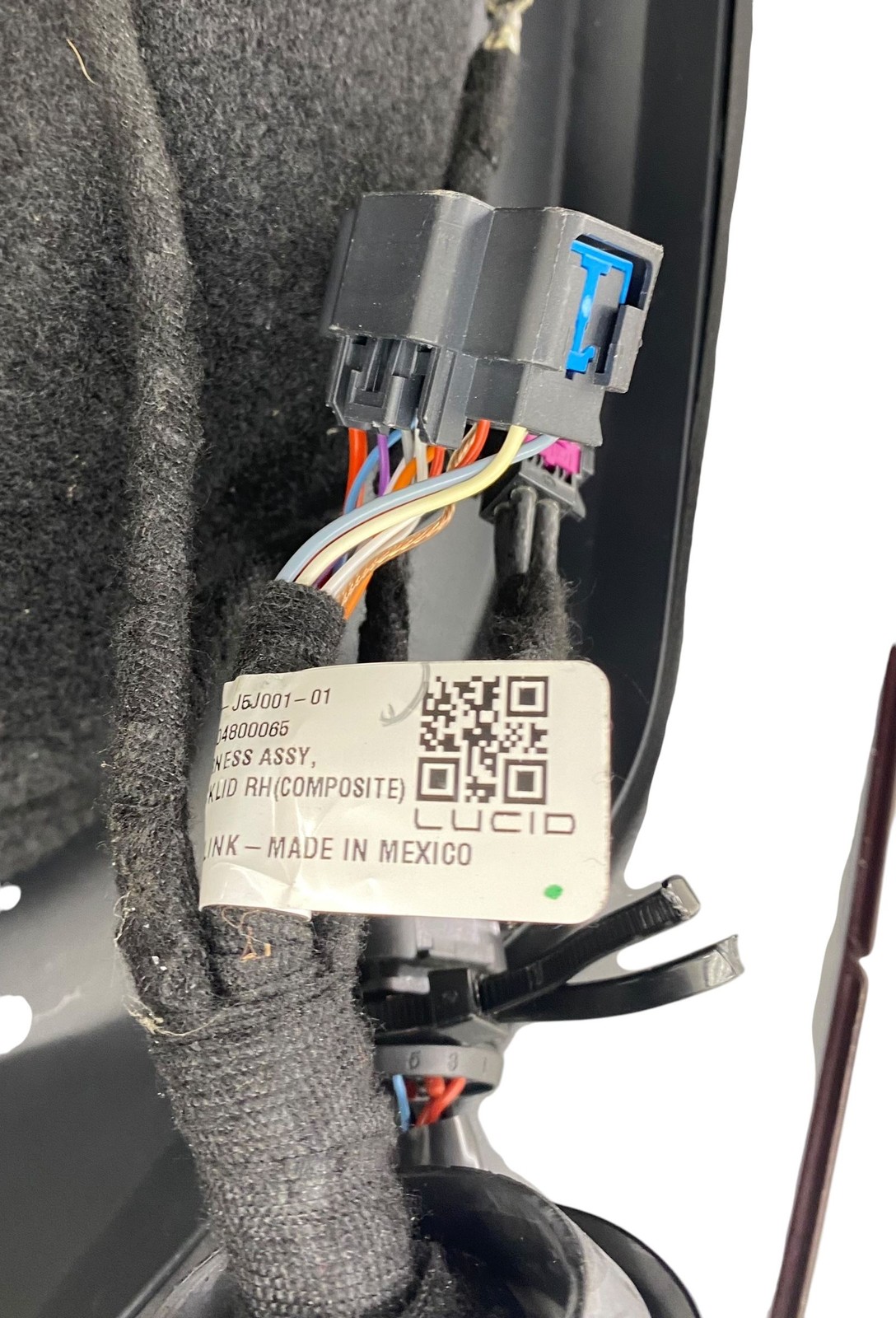 2022-2024 LUCID AIR AIR TOURING REAR TRUNK LID ZENITH RED METALLIC STEALTH PACK