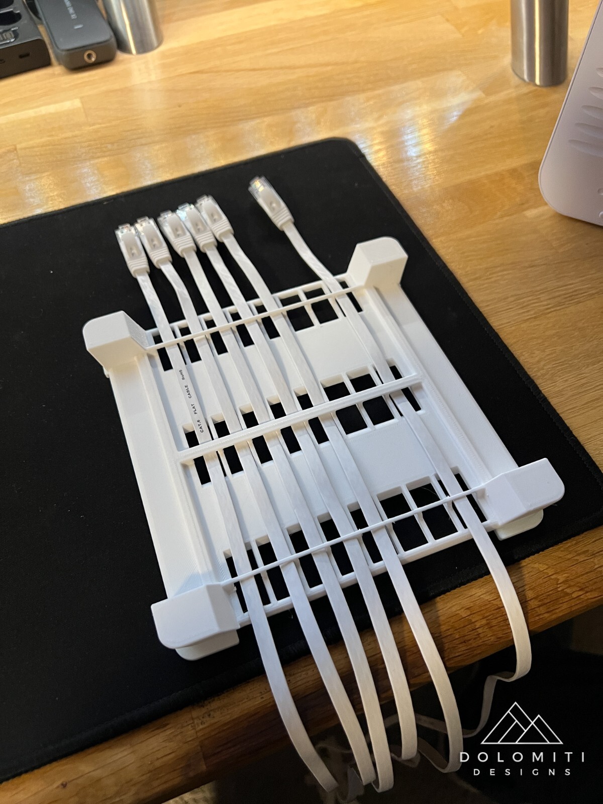 Riser Stand for Unifi Enterprise 8 PoE Network Switch (3D Printed)