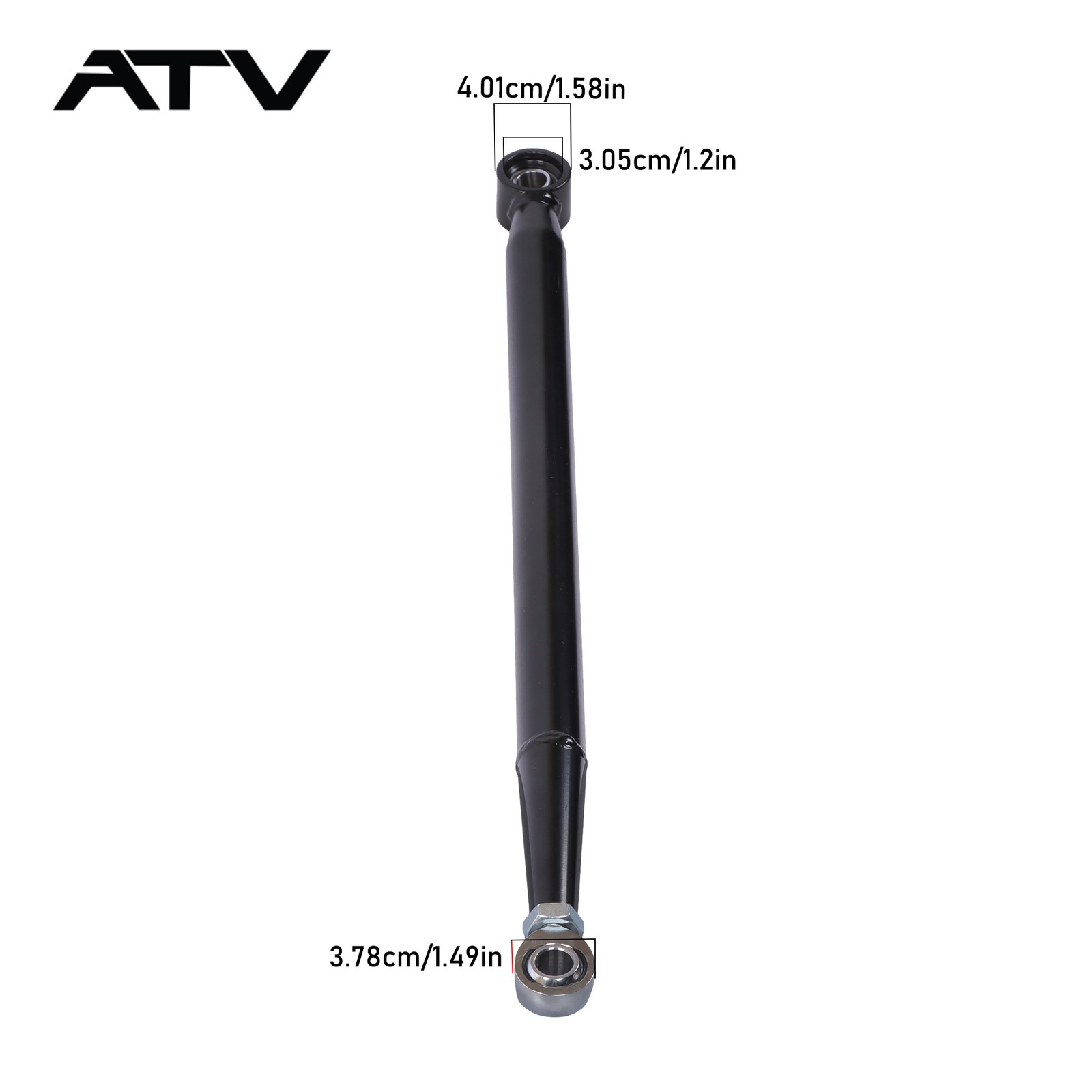 Rear Radius Rods 64" Body For Can-Am Maverick X3 Turbo/X DS/ MAX 2017 2018-2021