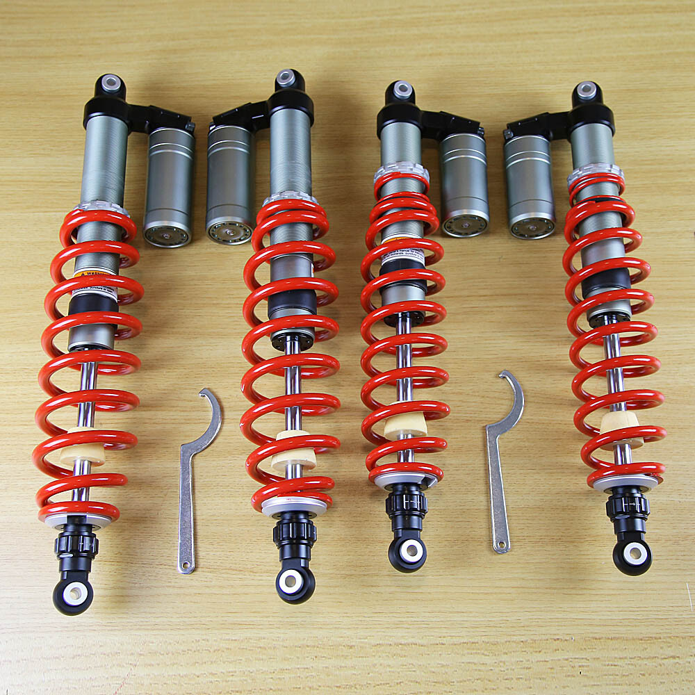 FOR POLARIS RZR 800 S 60" STAGE 5 ADJUSTABLE FRONT & REAR SHOCKS ABSORBERS SET