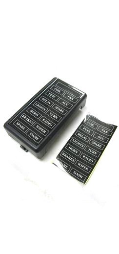 14 Circuit Universal Wire Harness 14 Fuse 12v Street Hot Rat Muscle Rod Wiring