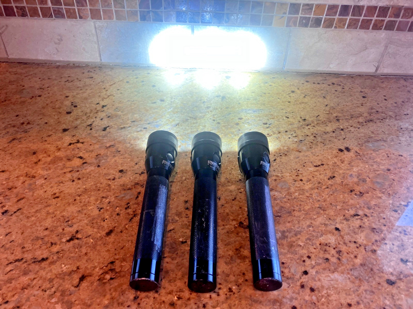 Streamlight Stinger with Streamlight LED Upgrade and new battery. $64.95 each