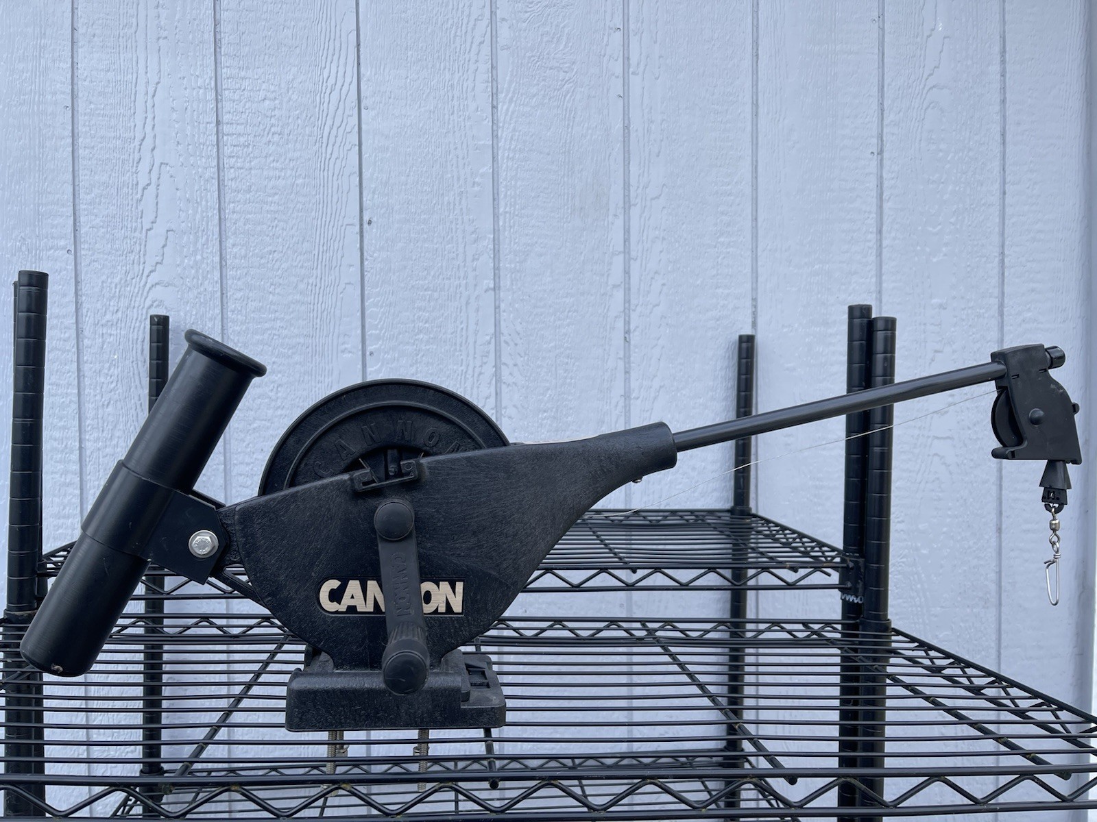 Vintage Cannon Sport-Troll Manual Downrigger with Base