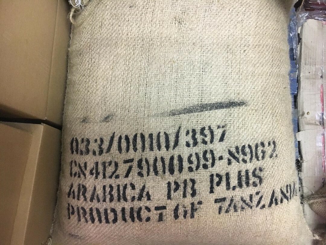 5 LB FRESH UNROASTED TANZANIAN TANZANIA PEABERRY GREEN COFFEE BEANS - ARABICA