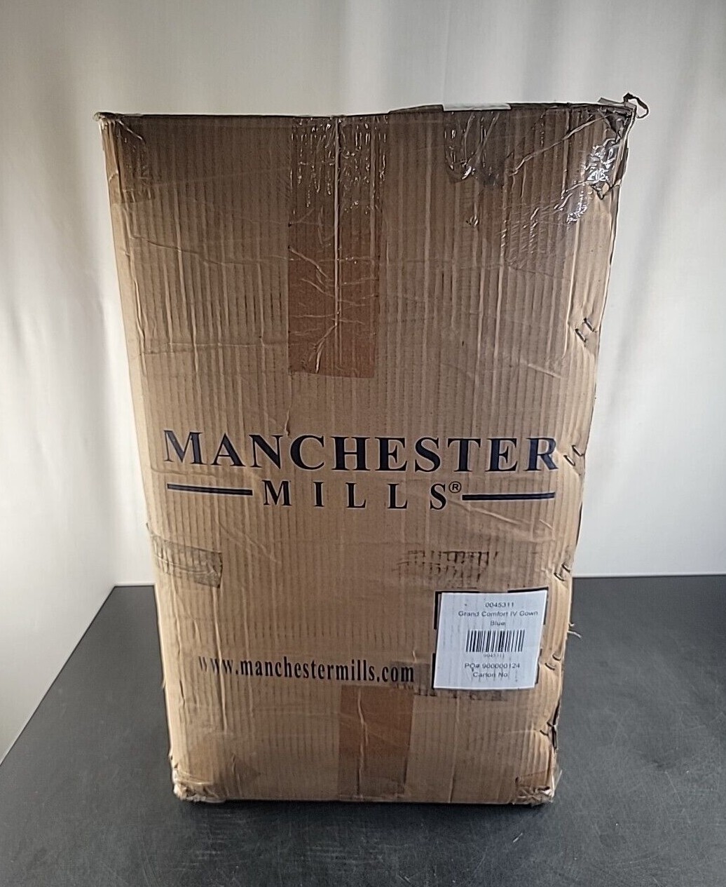 1 DZ or 5 DZ Patient Hospital IV Gown Telemetry Pocket 50” Length 68” Sweep