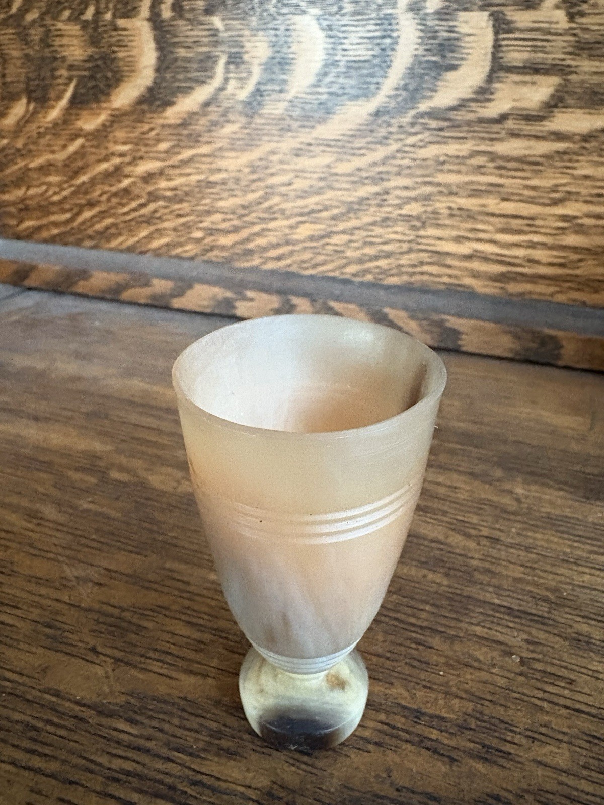 Natural Bovine Horn Mead Cordial Drinking Cups Set of Eight