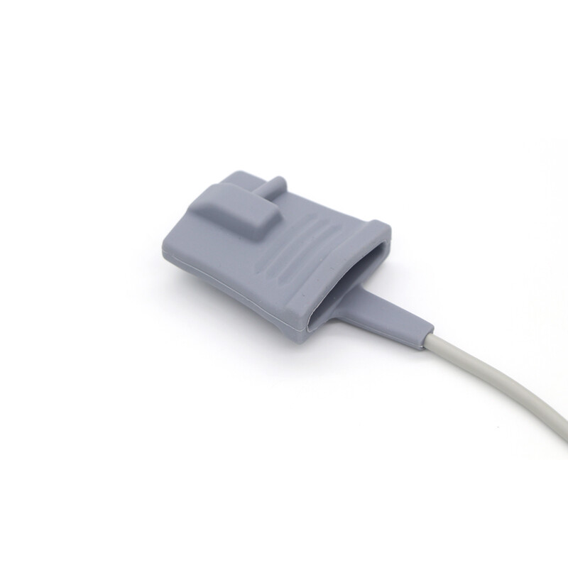 Adult Soft Finger Clip SpO2 Sensor Probe 9 Pin 1M Compatible with Nellcor Oximax