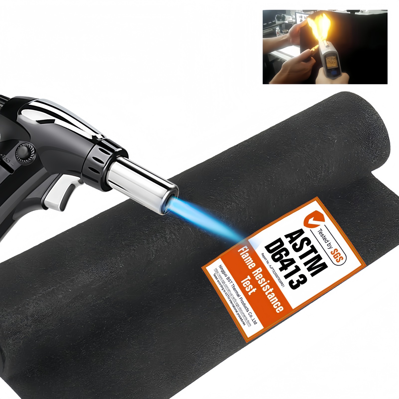 Welding Blanket Fireproof Heat Resistant Flame Retardant Fabric Carbon Felt