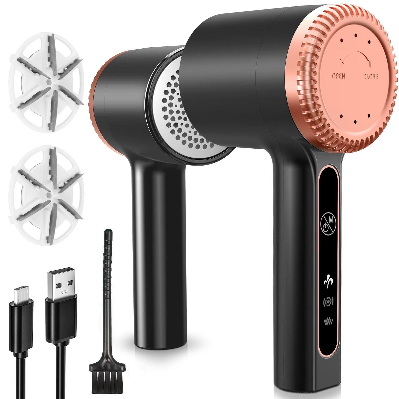 1200mAh Electric Lint Remover Portable Rechargeable Fabric Shaver for Clothes