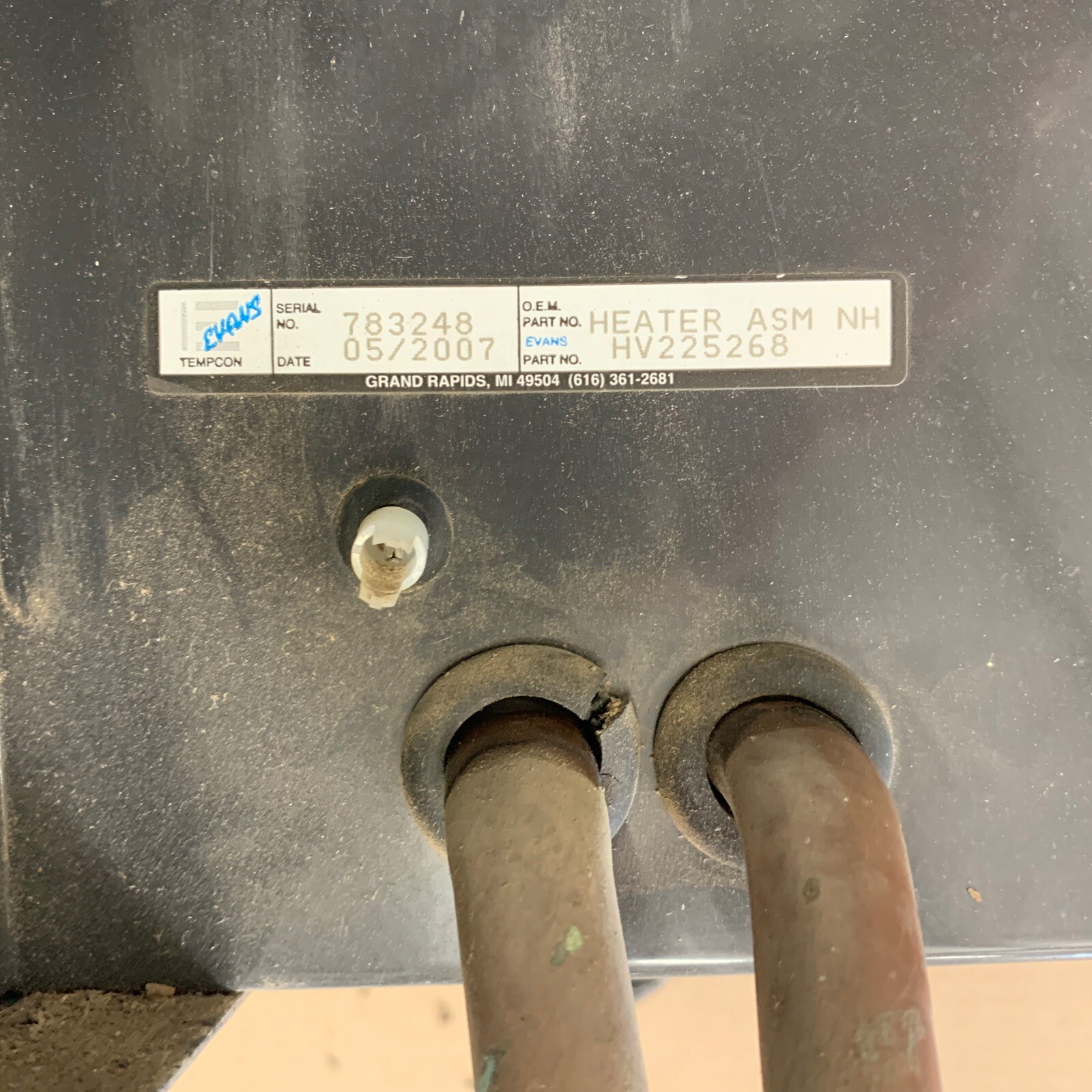 New Holland LS LX Skid Steer Loader Heater Box OEM Part