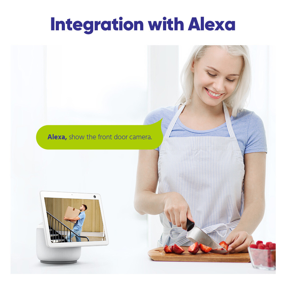 SANNCE Security Camera System Outdoor Wireless Audio Wifi Home CCTV 5MP 8CH NVR