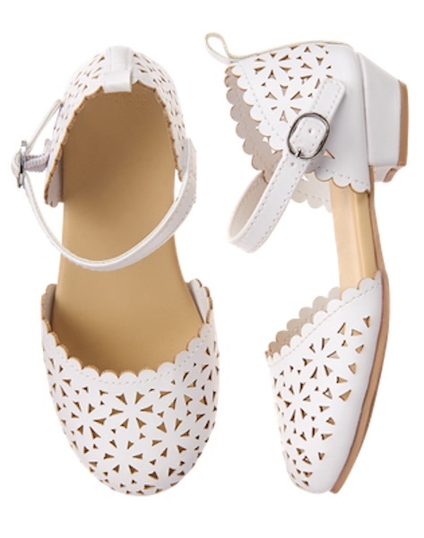 NWT Gymboree Dressed up Eyelet Dress Shoes Girl Easter Weddings many sizes