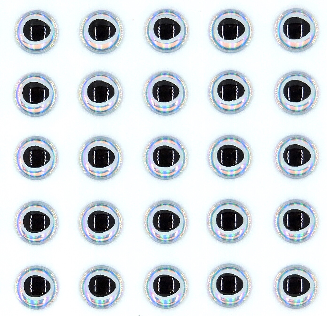 3D-Holographic Fishing Lure Eyes for Fly Tying 4MM, 5MM, 6MM, 7MM, 8MM