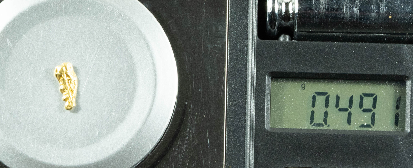 L-44 Alaskan BC Dendritic Exotic Shaped Gold Nugget "Special Collection" .49 Gra