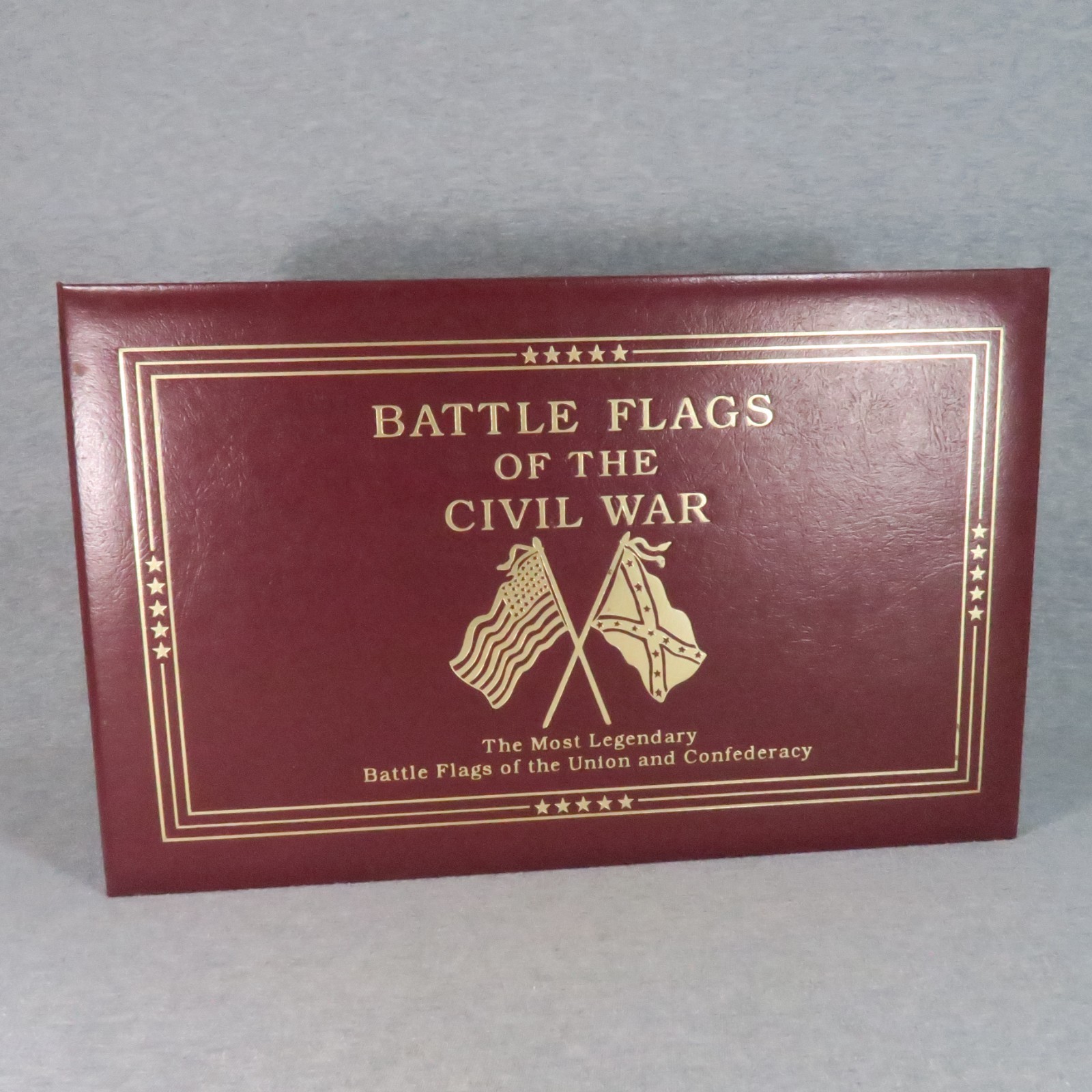 Willabee & Ward Battle Flags of the Civil War Patches in Collection Album