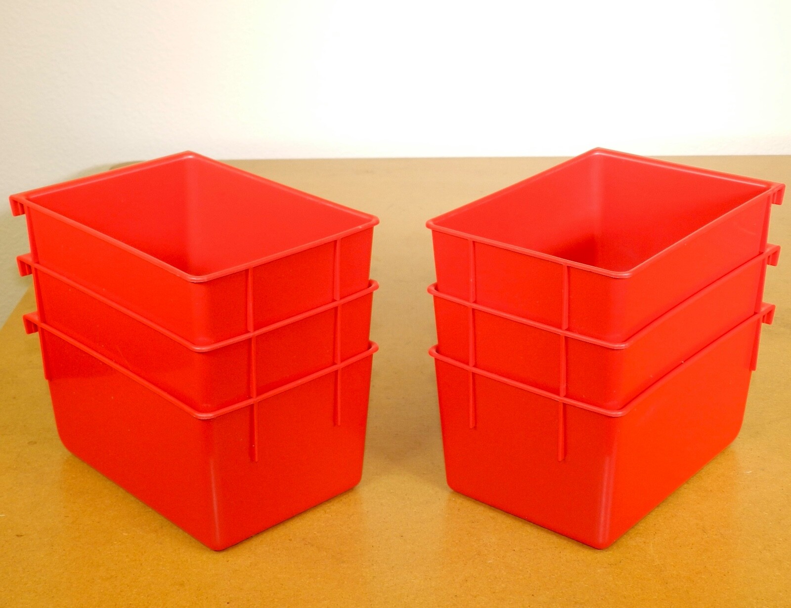 Hanging bin pack of 6