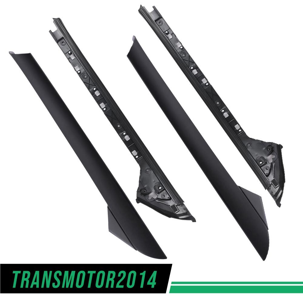 Left & Right Side Windshield A Pillar Molding Trim Fit For 2011-19 Ford Explorer