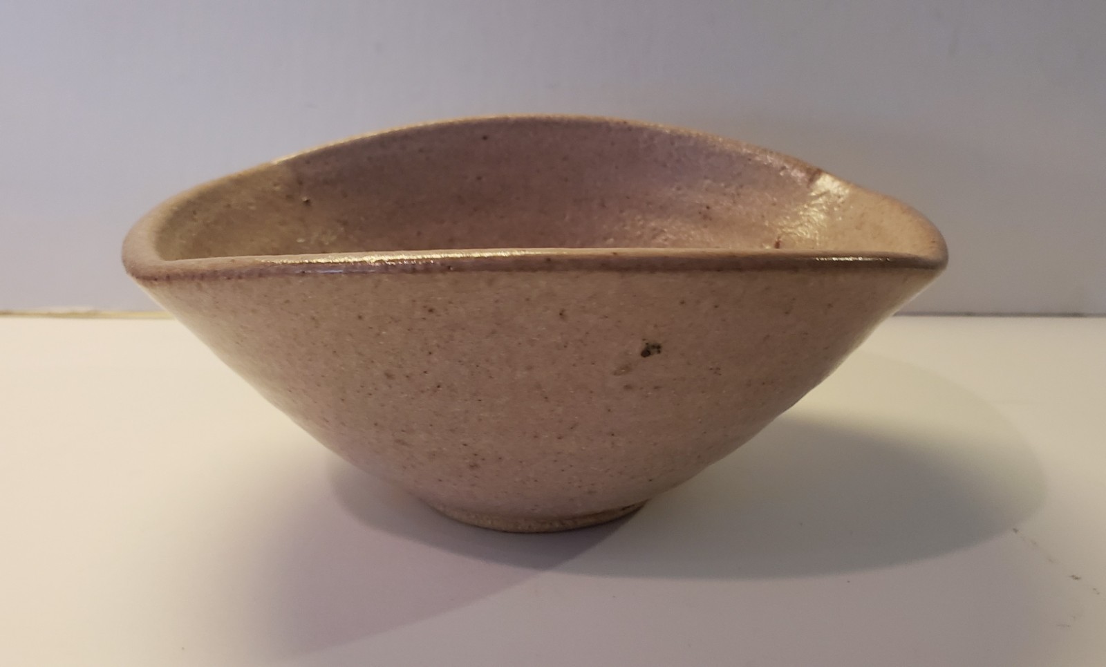 Warren Mackenzie Pottery Mingei Tea Bowl With Decoration, Shoji Hamada Marked